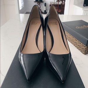 Madonna Truth or Dare Heels in Patent Black Size 8